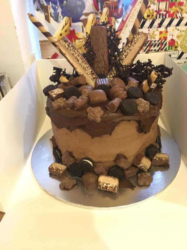 Chocolate Indulgence Birthday Cake